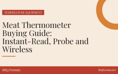 Meat Thermometer Buying Guide: Instant-Read, Probe and Wireless